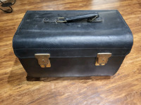 Vintage leather tool /parts box 