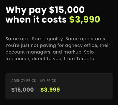 iOS/Android App Development at $3999 only, View more