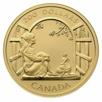 1994 CANADA ANNE OF GREEN GABLES 1/2 OZ GOLD COIN
