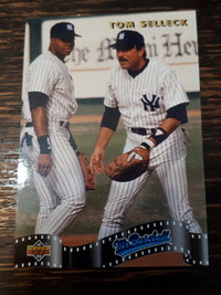 1992 Upper Deck Baseball Tom Selleck SP4 Inset Card