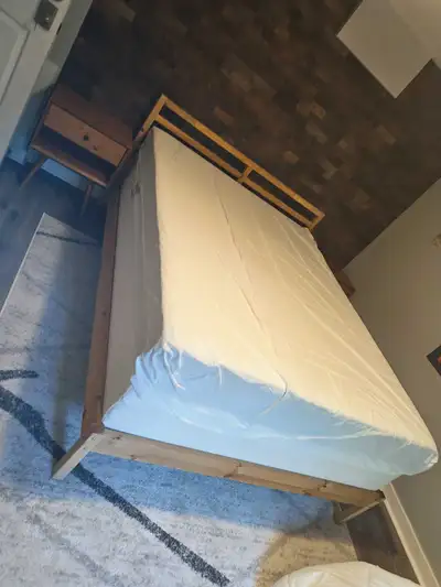 Hello, This is a move out sale. Upgrade your bedroom with the following items: - IKEA queen size bed...