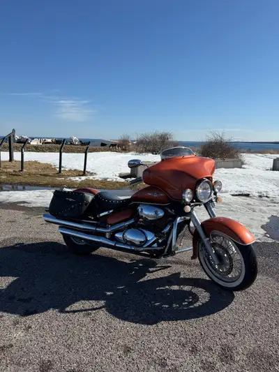 2005 c50 boulevard for sale lady driven , great bike runs and drives great also comes with rear seat...