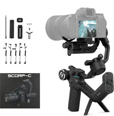 FeiyuTech SCORP-C 3-Axis Camera Stabilizer Handheld Gimbal, View more