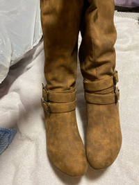 NEW Above Knee Brown Boots - Size 7.5