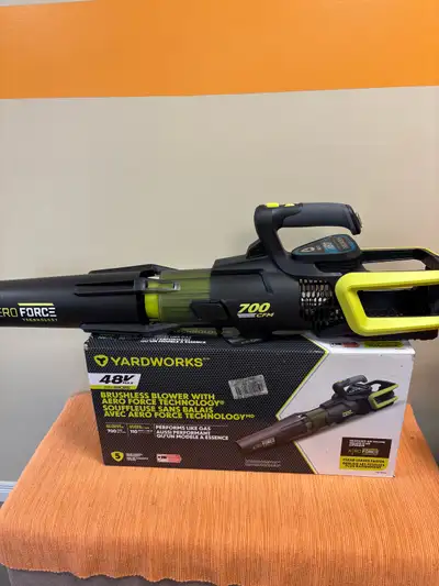 Yardworks 48V Brushless Blower, View more