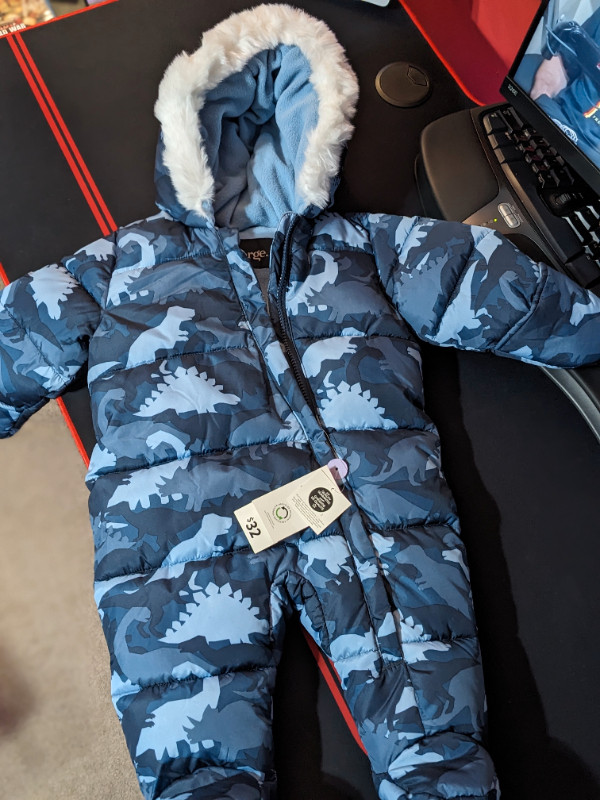 3-6M Toddlers George Snowsuit - BRAND NEW in Clothing - 3-6 Months in Sault Ste. Marie