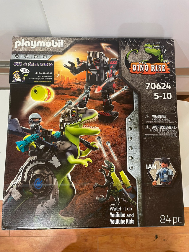 *NEW* PLAYMOBIL DINO RISE 70624 in Toys & Games in City of Toronto