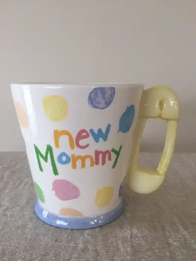 COFFEE MUG-NEW MOMMY-NEW, View more