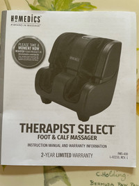 HoMedics Therapist Select Foot and Calf Massager