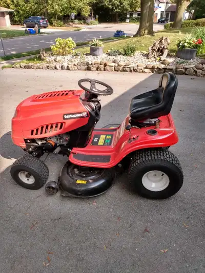 Excellent condition. New battery . 42' mower, bushings replaced
