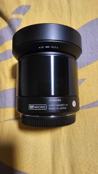 Objectif lentille sigma 60mm f2.8 prime Mint comme neuf