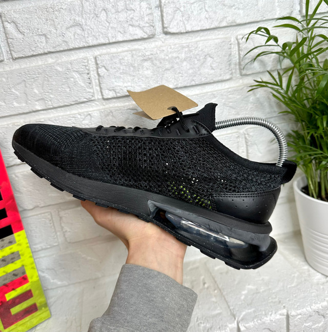 Shoes Nike Air Max Flyknit Racer Triple Black running brand new  in Men's Shoes in Mississauga / Peel Region - Image 3