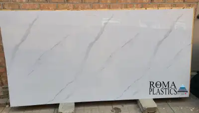 4x8ft 3mm marble style Panels shower bathtub kitchen backsplash, View more