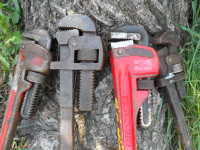 3, Plumbers Wrenches, all in great working condition