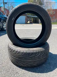 2 summer tires R18 great condition