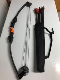 Youth Barnett Compound Bow and 12 Arrows