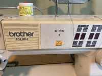 Brother Exedra  E-40 Commercial Sewing Machine - straight stitch