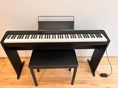Piano digital electrique Casio Privia PX-S1100 avec meuble, banc, View more