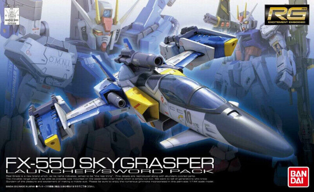 Gundam FX-550 Skygrasper Launcher Sword Pack in Hobbies & Crafts in City of Toronto