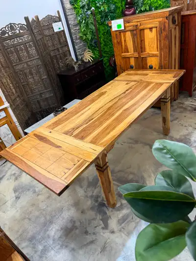 ✅LIQUIDATION: Table à dîner avec rallonges 91’’, table cuisine, View more
