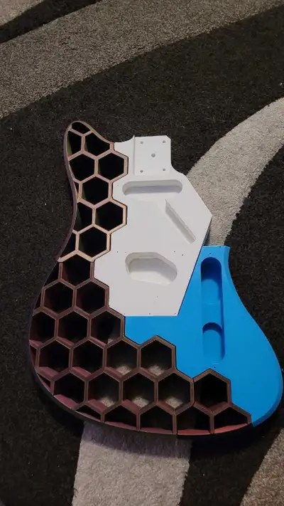 3d Printed Guitar parts - needs neck and electronics!, View more