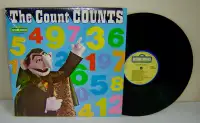 Vintage Sesame Street Vinyl LP - The Count Counts!