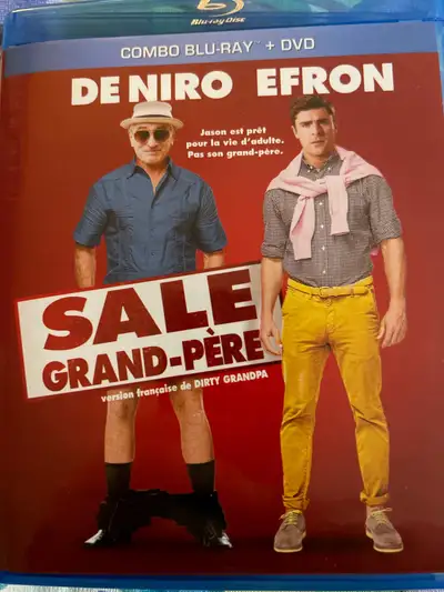 Dirty grandpa Blu-ray & DVD bilingue à vendre 7$, View more