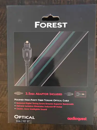 Audioquest 2m Forest optical cable, View more