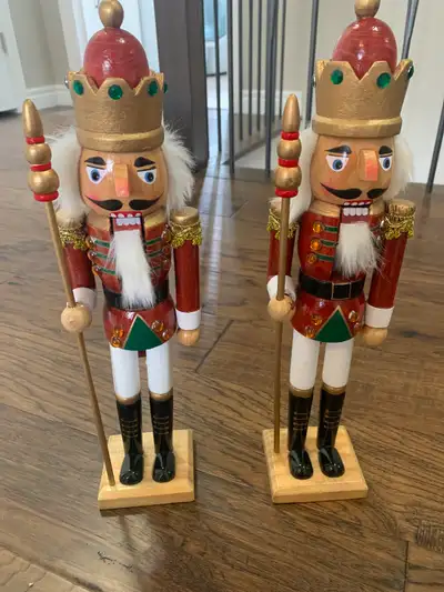 Set of two CHristmas Nutcrackers, View more