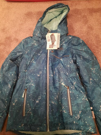 Girls winter jacket and snow pants (size 14)