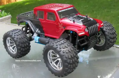 NEW RC NITRO GAS MONSTER TRUCK ,  HSP 1/10 4WD PIVOT BALL SUSP., View more