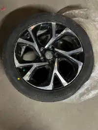 Toyota CHR spare tire