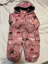 Baby toddler winter snow suit 