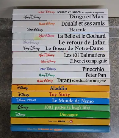 Walt Disney 19 Livres au choix Plus de 95 Pages par livres, View more