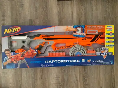 Selling a brand new in-box Nerf N-STRIKE Elite Accustrike Raptorstrike. Local pick up available in O...