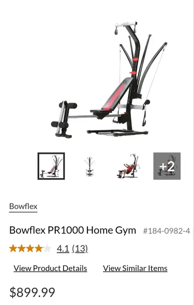 Bowflex PR1000 BRAND NEW!, View more