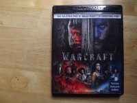 FS: "Warcraft" 4K ULTRA HD + BLU-RAY