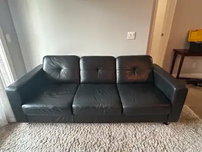 Leather couch , View more