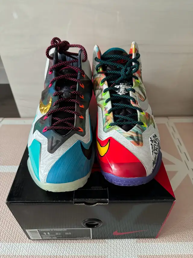 DS Brand New Nike Lebron XI What The Lebron Sz 11 in Men's Shoes in Markham / York Region - Image 7