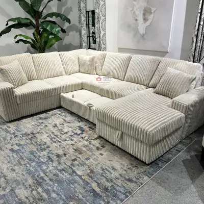 Corduroy Sofa Bed 7 Seater New Design Must Buy Now , View more