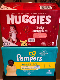 Sealed Set of Diapers (Size 1)
