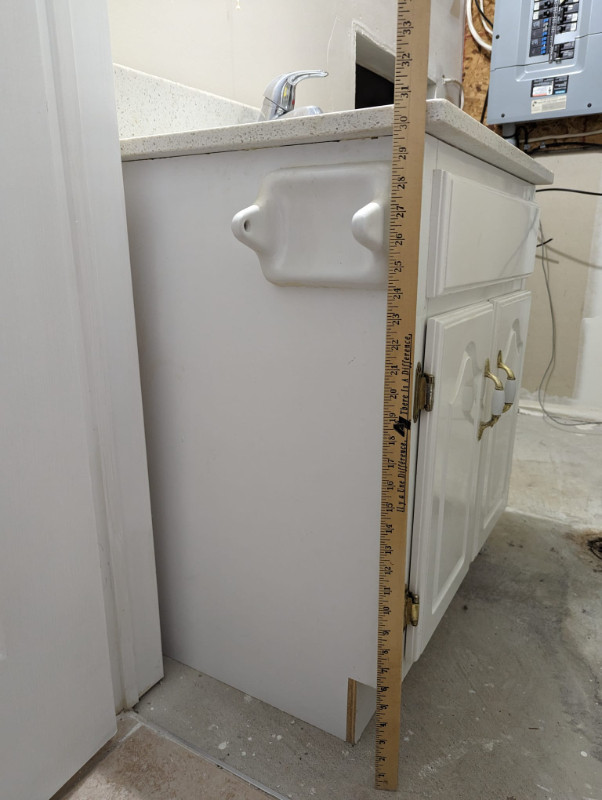 Bathroom Vanity (Granite top + Cabinet) $200 OBO in Cabinets & Countertops in Markham / York Region - Image 3