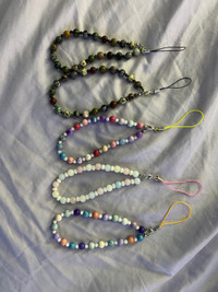  Phone Crystal Bead Straps and Bracelets