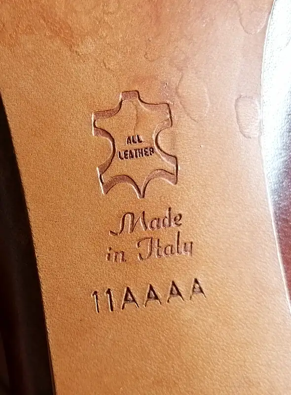 AMALFI BY RANGONI WOMEN'S LEATHER SHOES 11 AAAA MADE IN ITALY in Women's - Shoes in Mississauga / Peel Region - Image 3