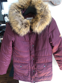 Manteau hiver fille gr14 ou small adult / winter coat 
