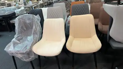 Heavy duty beautiful dining room chair anti-scratch Pu leather, View more