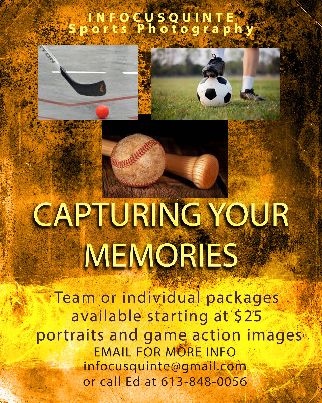 Sport team and individual photo packages in Photography & Video in Belleville