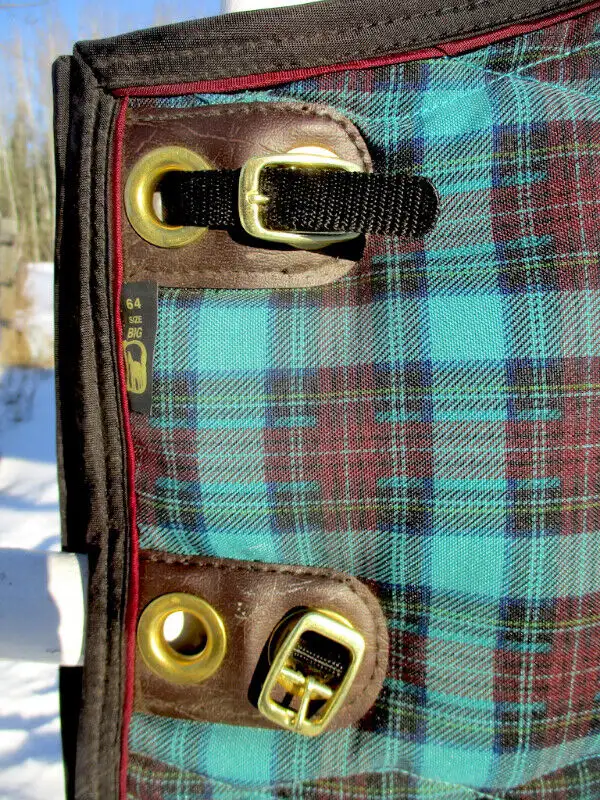 New Big D Kodiak Stable Blankets, sz 64, Dawson Creek in Equestrian & Livestock Accessories in Dawson Creek - Image 3