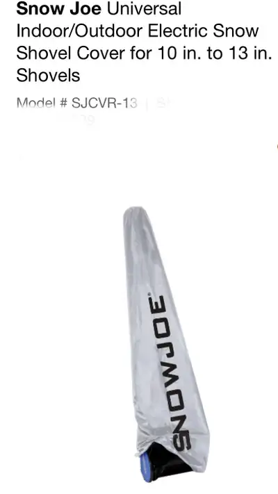 Snow Joe Shovel Cover, View more