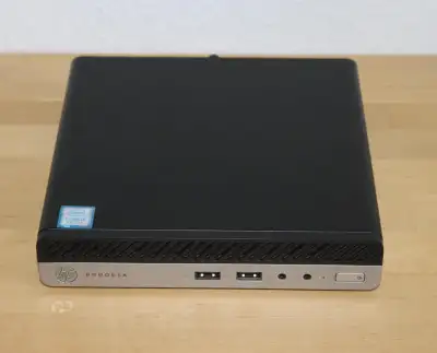 HP ProDesk 400 G3 desktop, 7th gen i5, 16GB, 500GB SSD, Win 11, View more